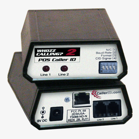 2-line Caller ID for Phone Orders