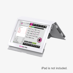 Stylish Counter Enclosure with Rear Display for 9.7-inch iPad (requires additional iPad)