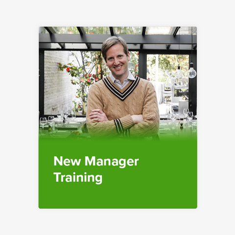 New Manager Training
